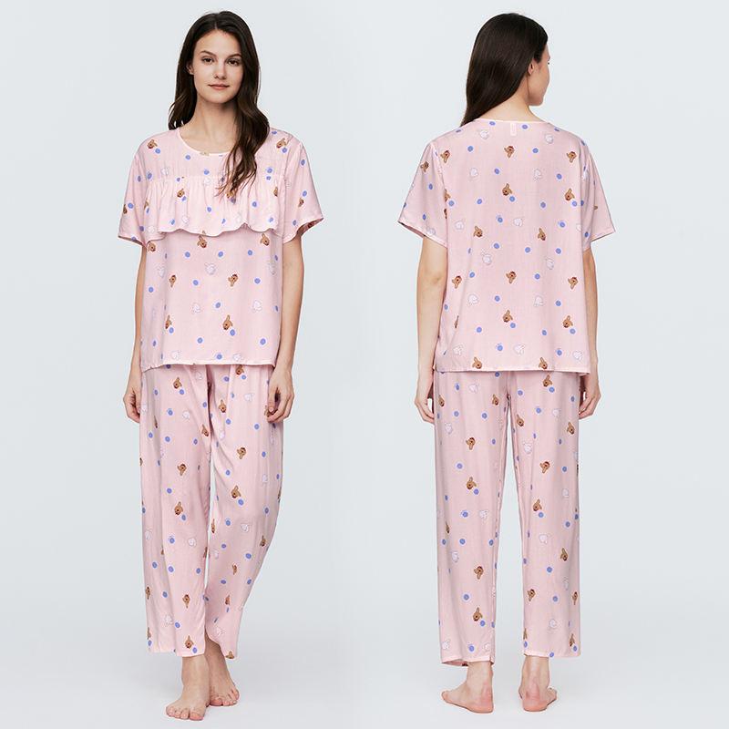 New Wholesale High Quality New Pajamas Women Sweet Leisure Fashionable Home Wear